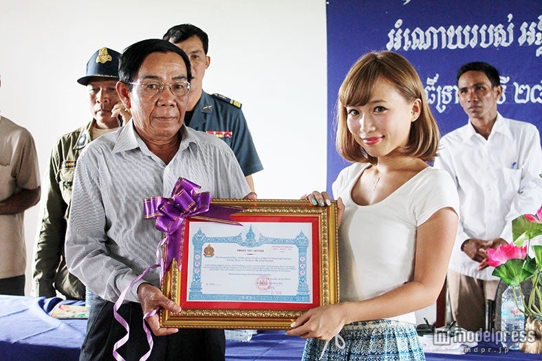 開校式にゲスト出演した鎌田安里紗