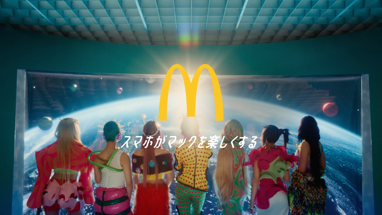 XG出演のマクドナルドCM（提供写真）