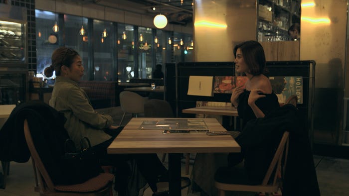 今井華と会う聖南「TERRACE HOUSE OPENING NEW DOORS」14th WEEK(C)フジテレビ/イースト・エンタテインメント