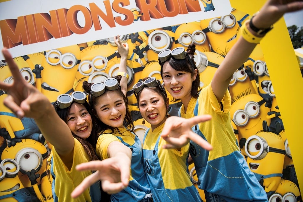 ミニオン衣装でミッションクリア目指す「ミニオンズラン」2公演決定 BBQパーティーやハロウィンイベントも