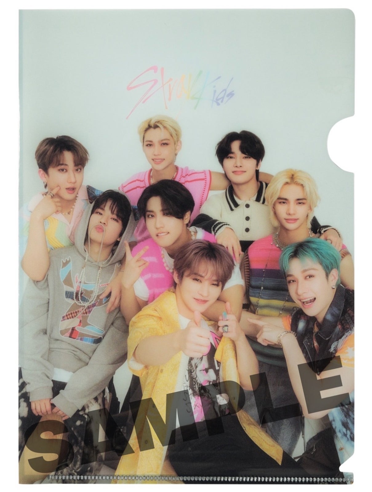 Stray Kids／通常号クリアファイル（画像提供：宝島社）