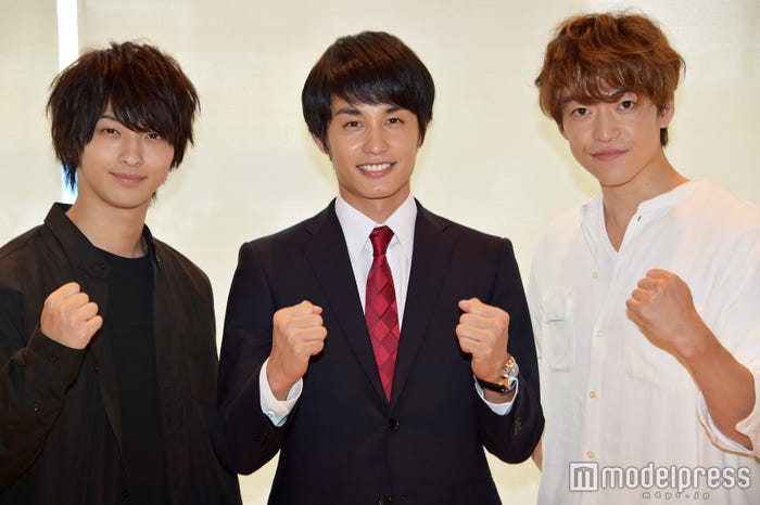 (左から)横浜流星、中村蒼、大東駿介(C)モデルプレス
