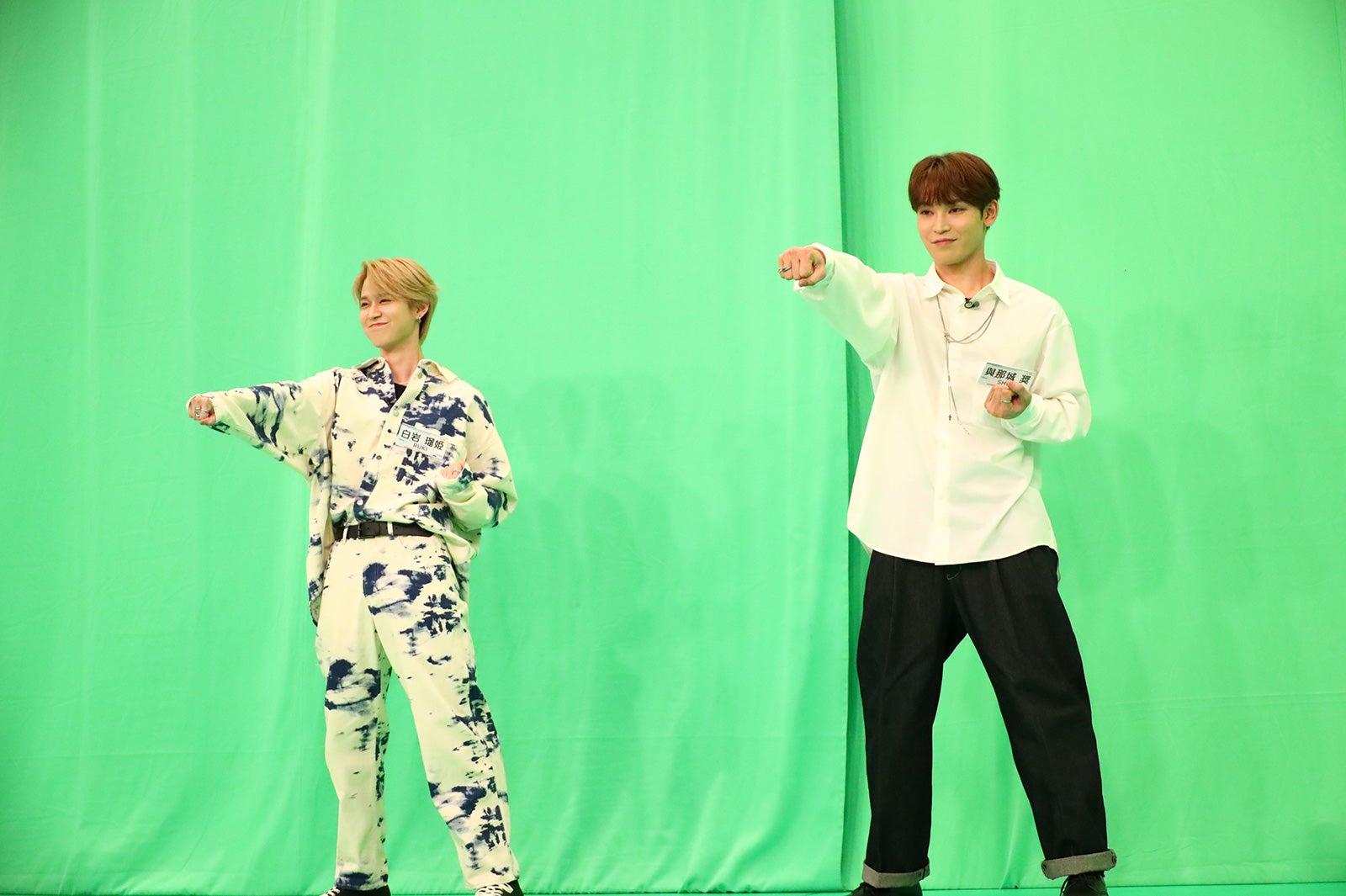 白岩瑠姫、與那城奨（C）フジテレビ