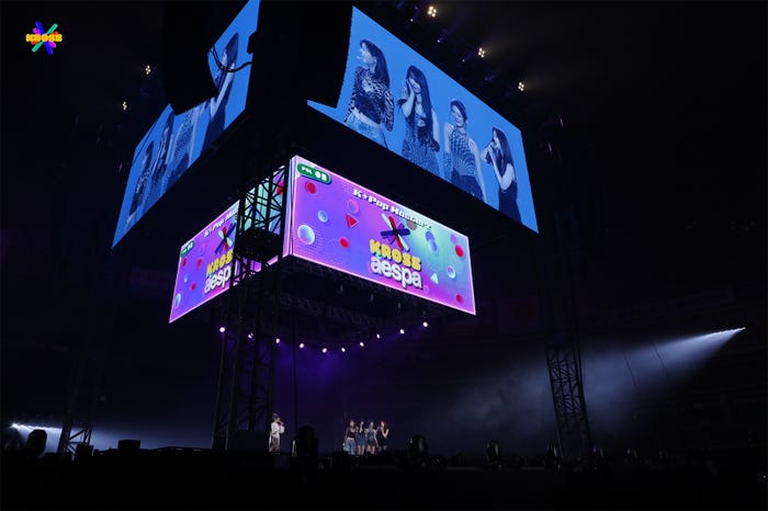 aespa「K-Pop Masterz×KROSS vol.3」(提供写真)