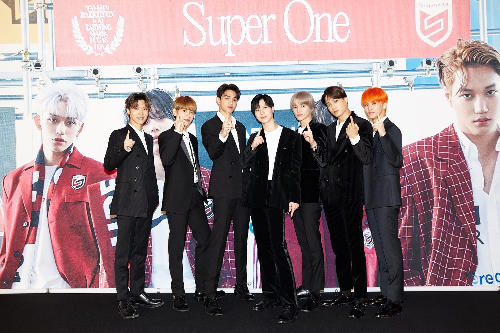 SuperM／テン、ベクヒョン、ルーカス、テミン、テヨン、カイ、マーク（提供写真）