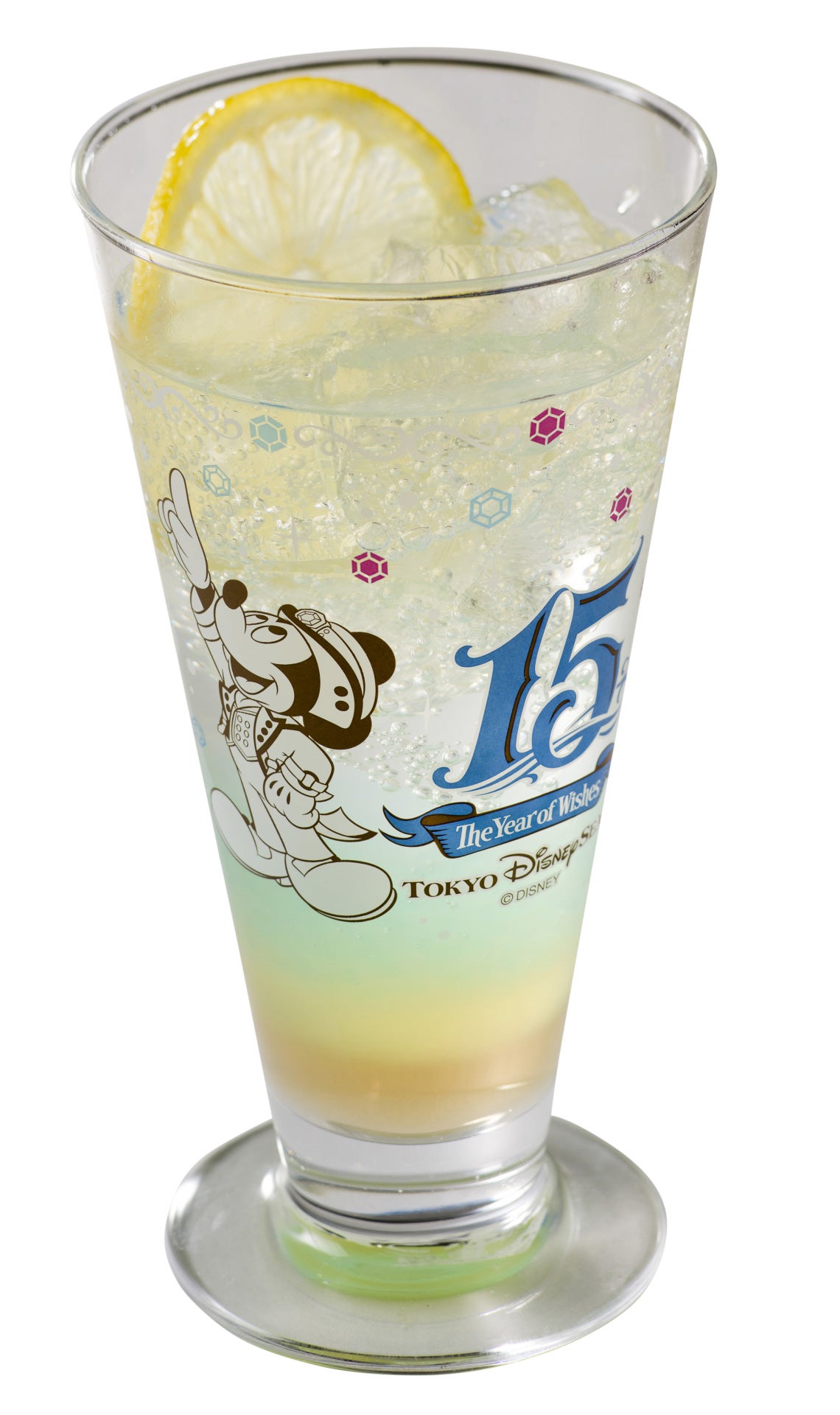 スペシャルドリンク、コレクタブルグラス付き（ミッキー）（C）Disney
