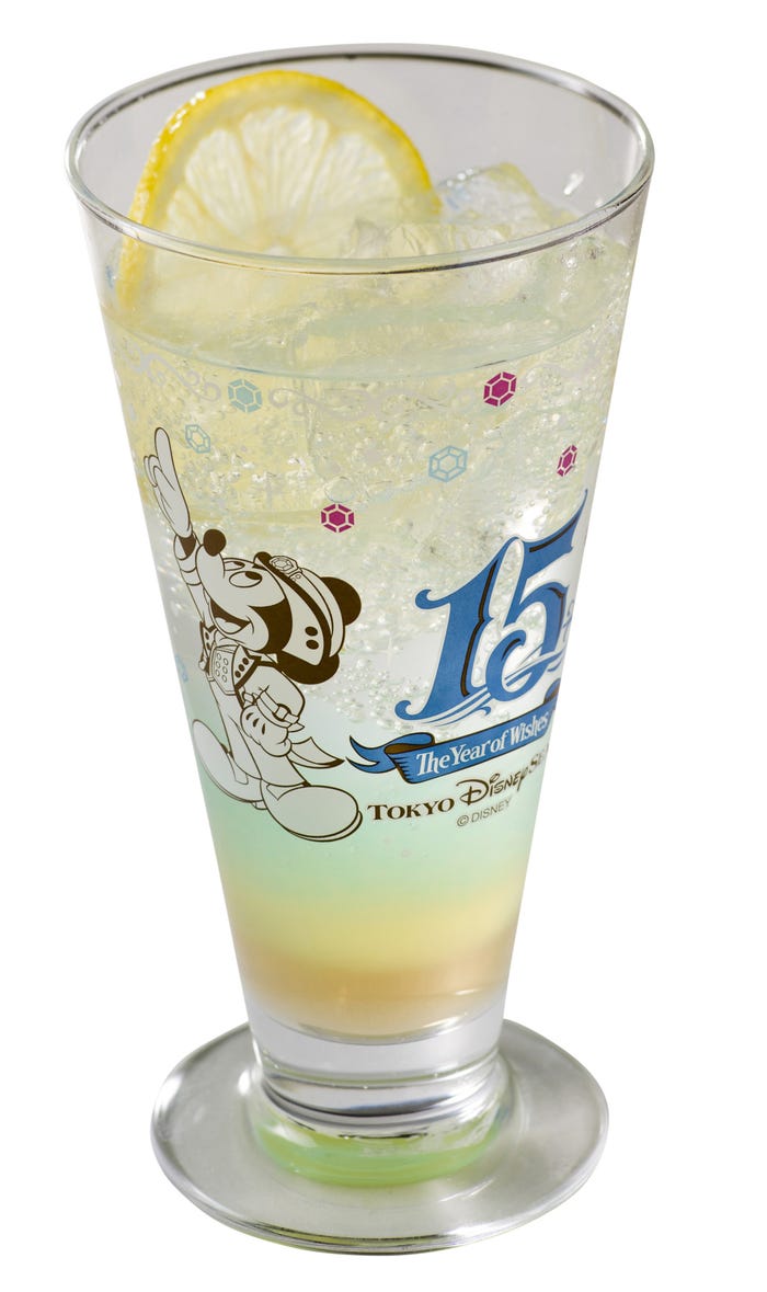 スペシャルドリンク、コレクタブルグラス付き(ミッキー)1700円/(C)Disney