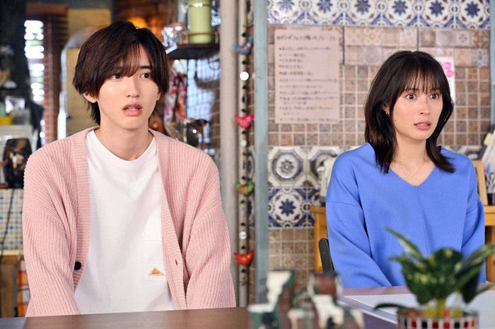 道枝駿佑、広瀬アリス「マイ・セカンド・アオハル」第6話より(C)TBS