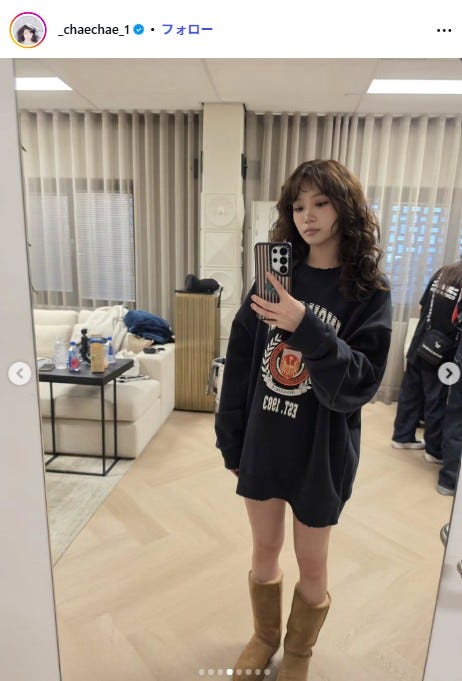 キム・チェウォンInstagramより