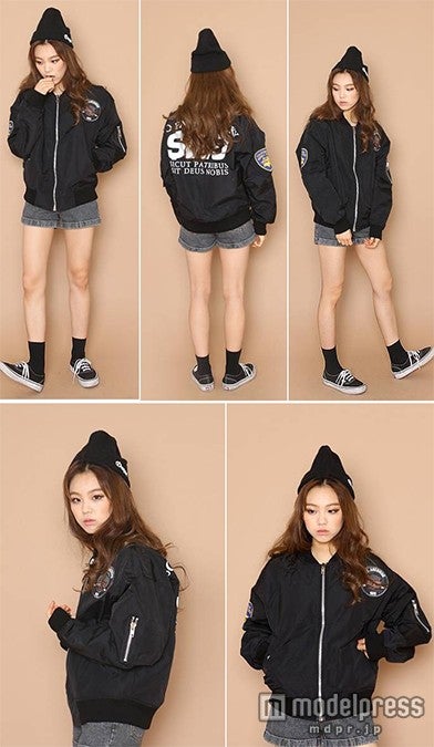 バックプリントMA-1画像提供：「ACO DESIGN」9,900円（税込）