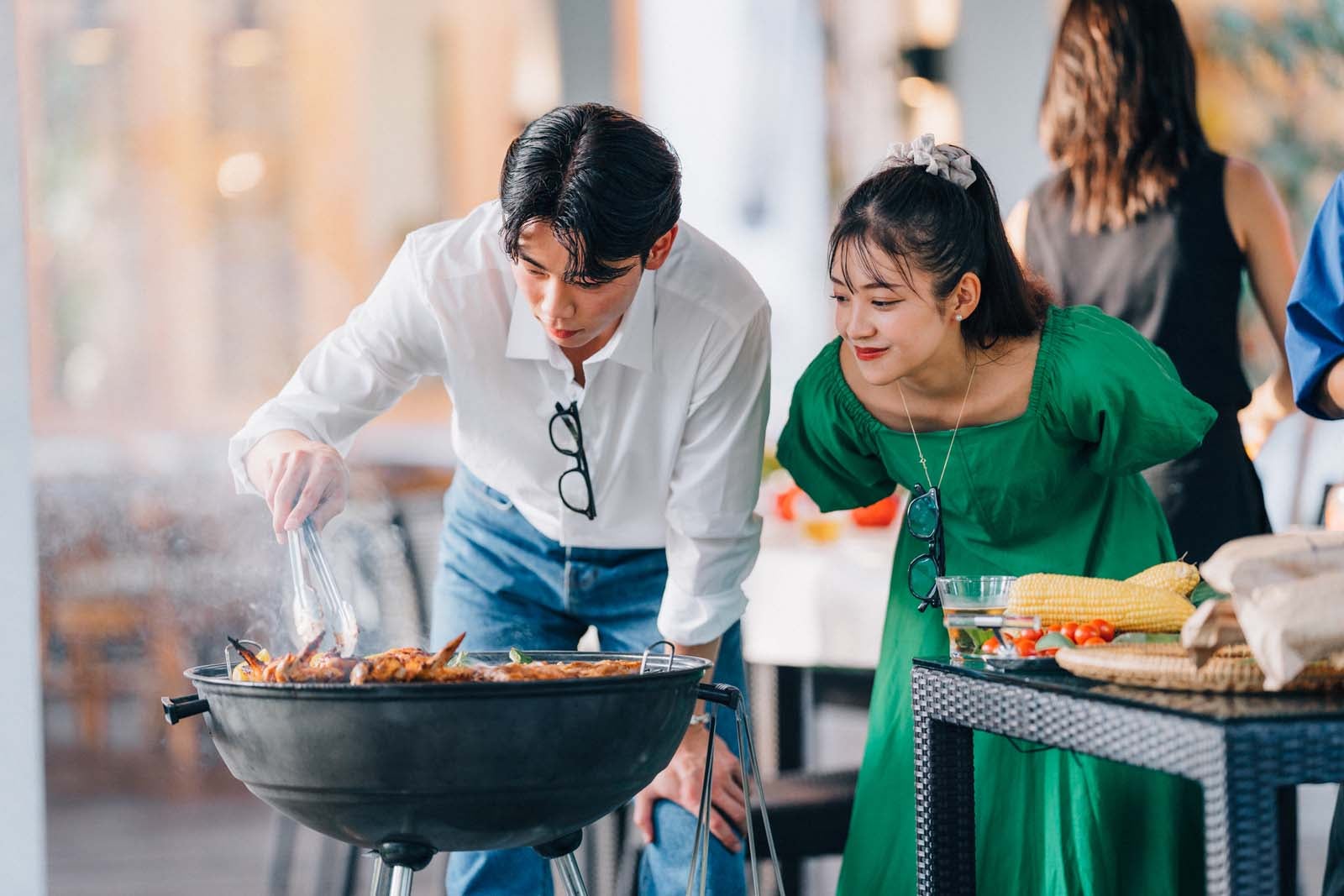 水野友貴、谷岡美沙紀「LOVE CATCHER Japan」第7話（C）CJ ENM CO., LTD. All Rights Reserved（C）AbemaTV,Inc.