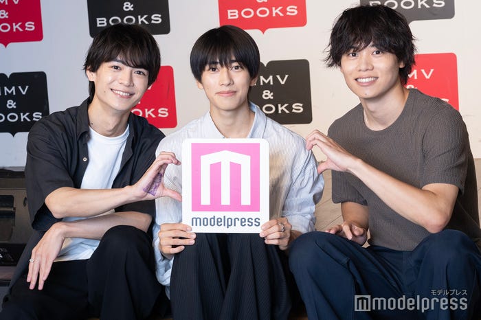 溝口琢矢、本島純政、太田将熙(C)モデルプレス