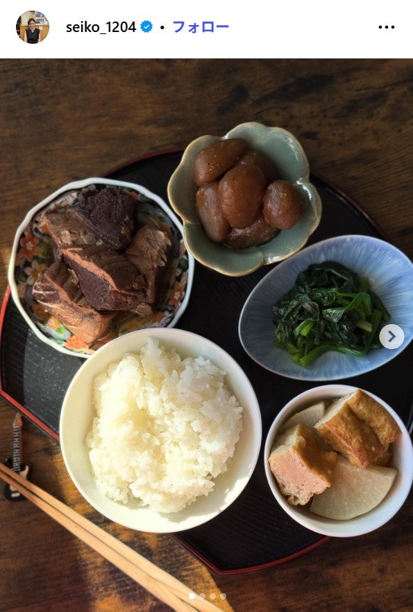 誠子Instagramより