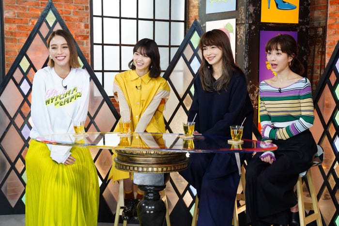 滝沢カレン、西野七瀬、長谷川京子、田中みな実(画像提供:関西テレビ)