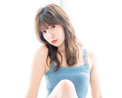 NMB48吉田朱里、輝くヘルシー素肌にうっとり “エモエモグラビア”披露