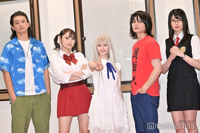 須賀裕紀、桃月なしこ、市川美織、河原田巧也、駒形友梨(C)モデルプレス