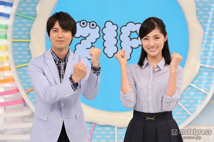 桝太一アナと岩本乃蒼アナ