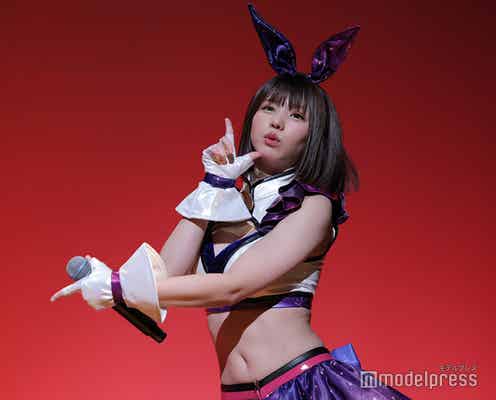 えなこ、うさ耳×ミニ丈衣装で美バスト際立つ「注目を浴びたい」この夏の願望明かす<えなこの〇〇ラジオPresents えなこの〇〇ライブ>