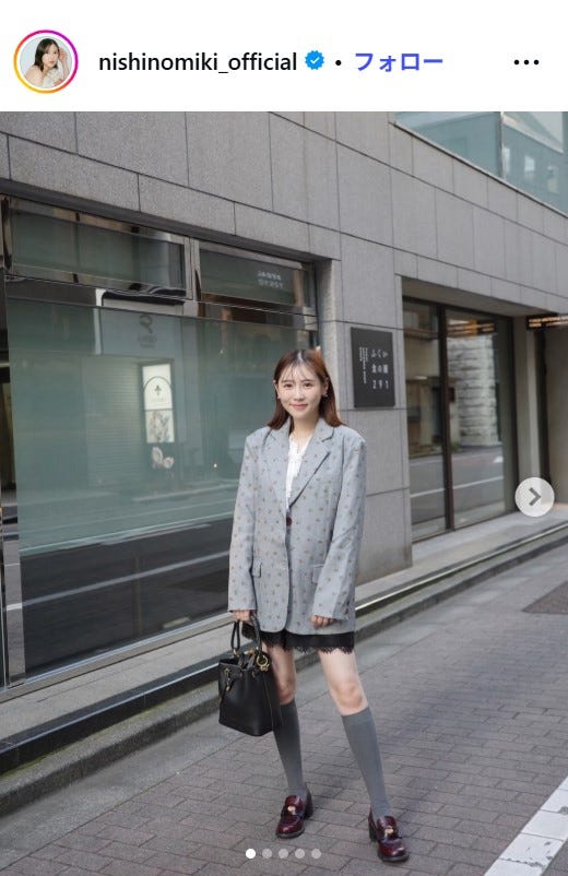 西野未姫Instagramより