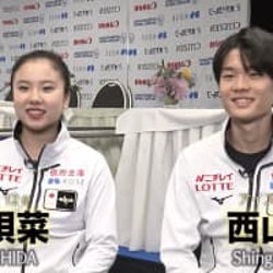フジテレビ・フィギュア班が取材動画を毎日配信!Vol.6【世界ジュニア選手権2020 吉田唄菜&西山真瑚 組インタビュー】