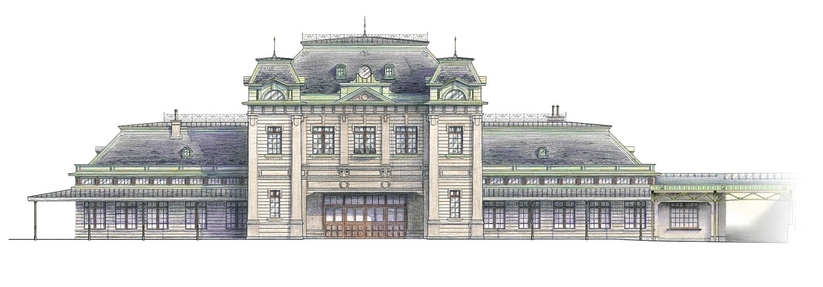 門司港駅 外観／画像提供：スターバックス コーヒー ジャパン