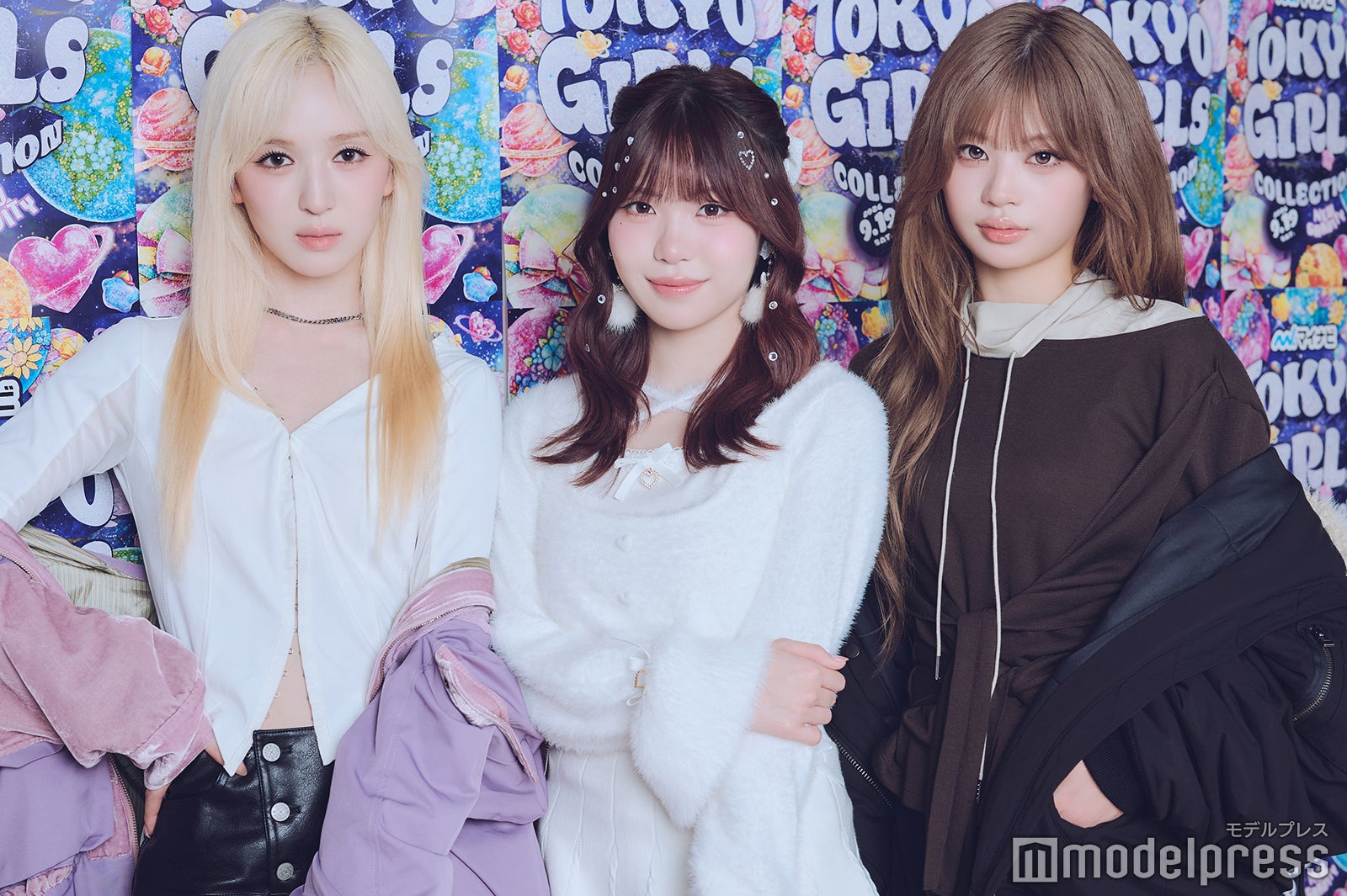 ME:I・SUZU、TSUZUMI、RINON（C）モデルプレス