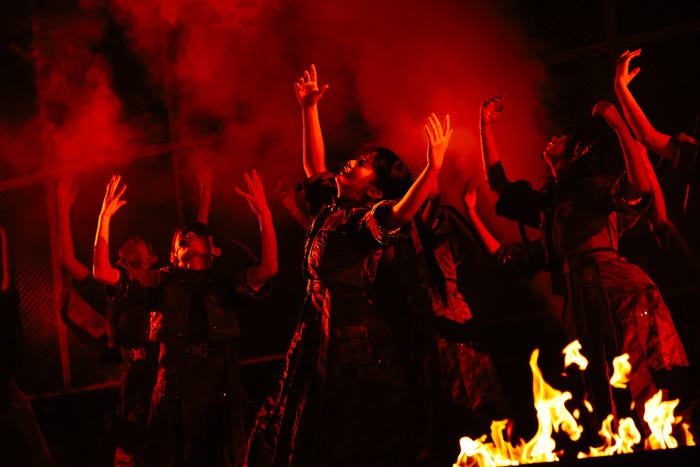 欅坂46「KEYAKIZAKA46 Live Online,but with YOU!」/撮影:上山陽介