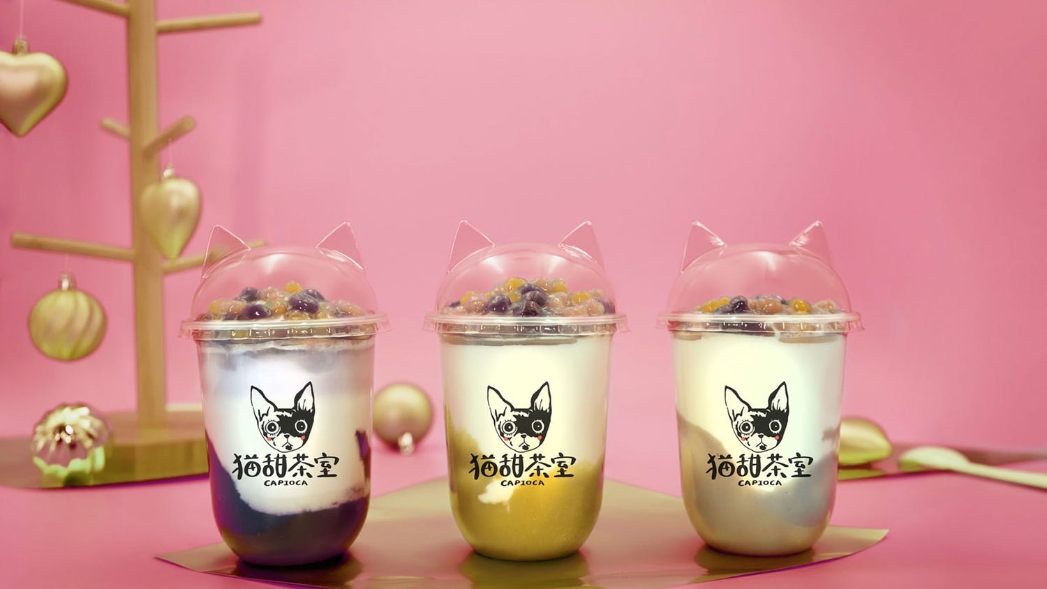 大阪「猫甜茶室capioca」にマッシュミルク新登場、芋好きの為の芋尽くしドリンク