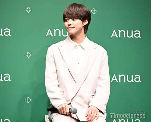 なにわ男子・大橋和也、美肌の秘訣&朝のルーティン明かす 化粧品ブランドCM初出演