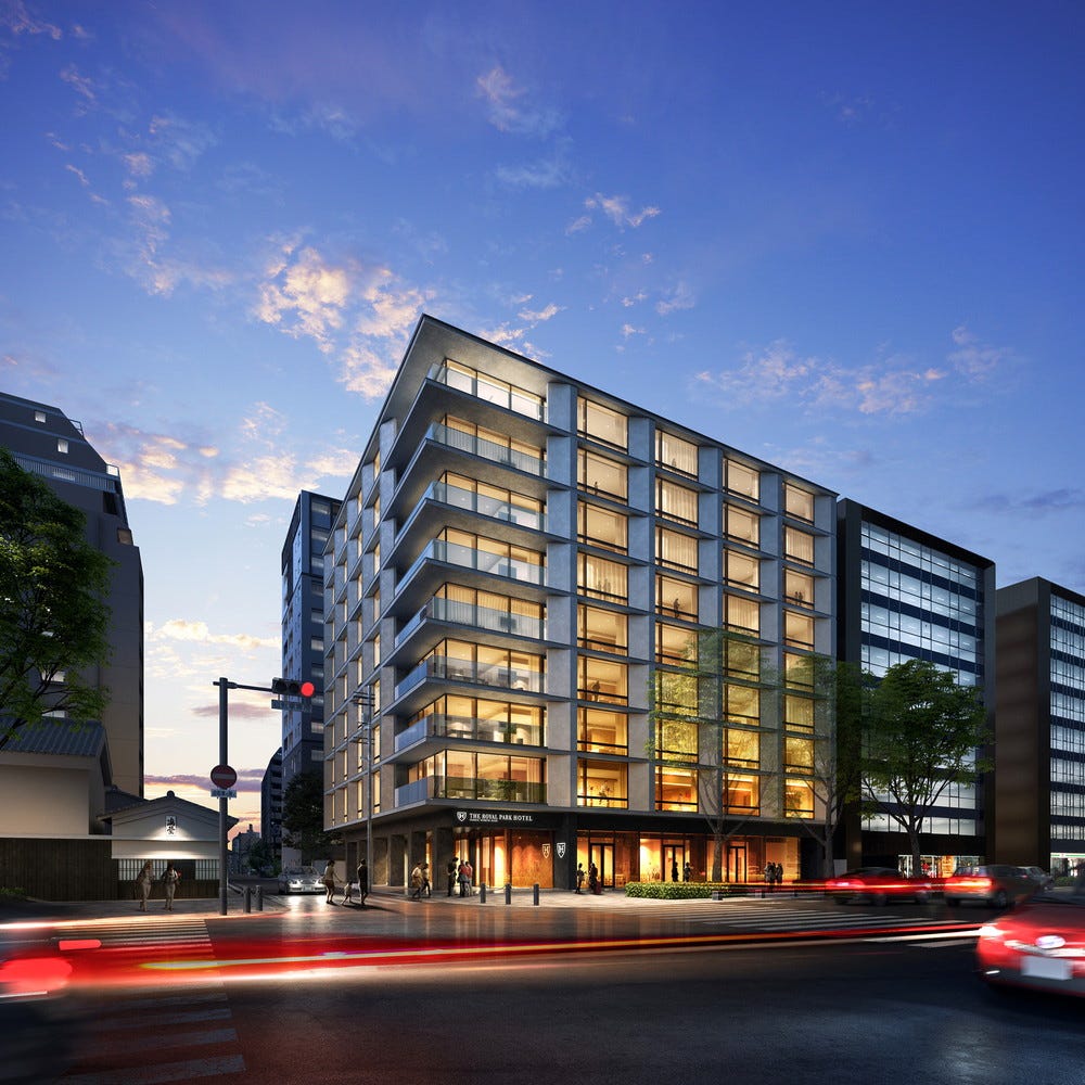 「ザ ロイヤルパークホテル アイコニック 京都」大浴場や宿泊者用ラウンジ備えた新ホテル