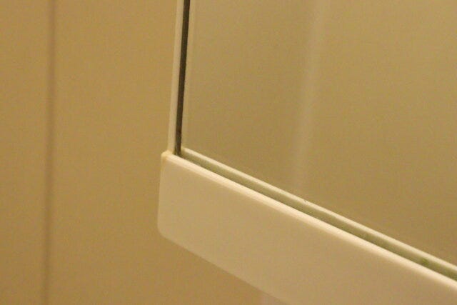 水だけでウロコも落ちる鏡シート（15枚）　鏡　使用後