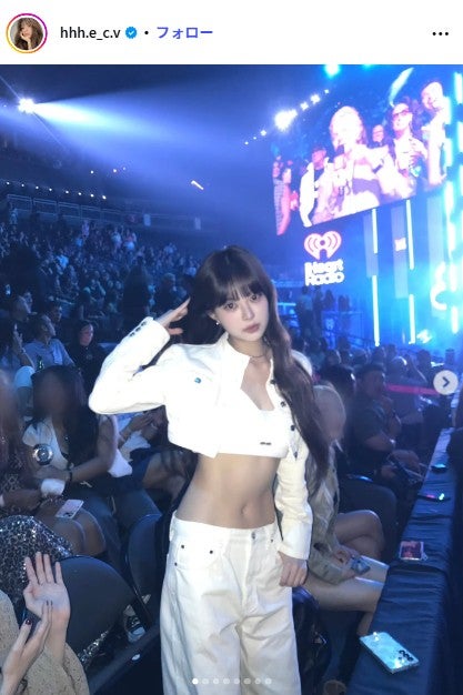 HONG EUNCHAE Instagramより