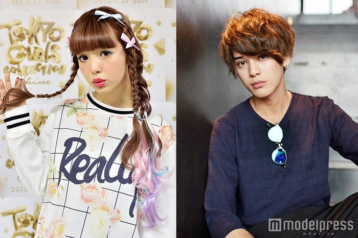 藤田ニコルとバトシン(C)モデルプレス