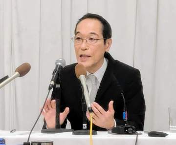 東国原英夫氏 宮崎県知事選サポートにかとうかずことの長男・加藤守氏 加藤氏の妻は会見の司会務める