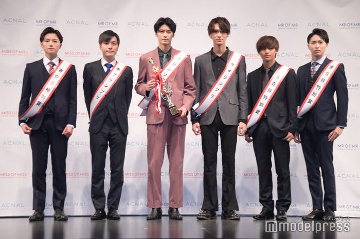 (左から)森洸人さん、金澤光平さん、高尾昇吾さん、山根亮さん、宮川拓実さん、遠藤響生さん(C)モデルプレス
