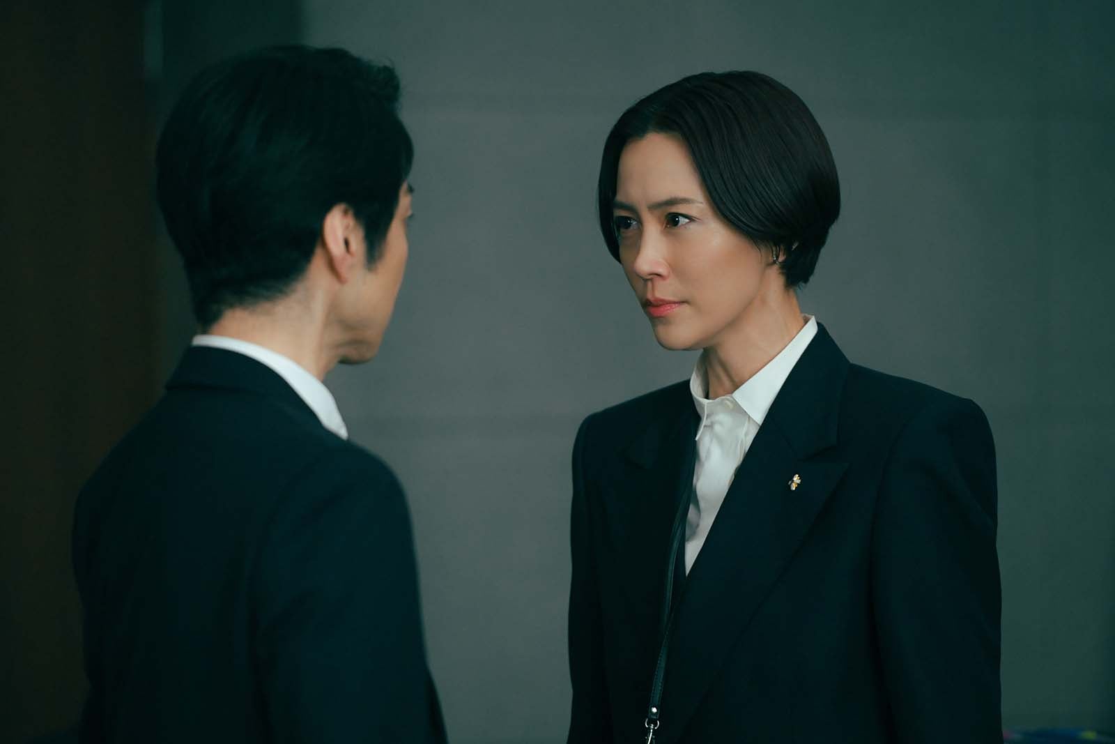 野村萬斎、木村佳乃「アンチヒーロー」（C）TBS