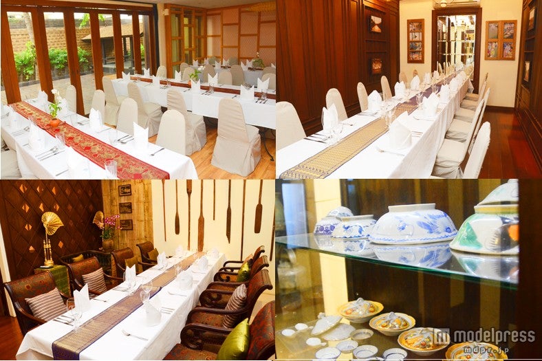 コンセプトごとに分けられたVIPルーム