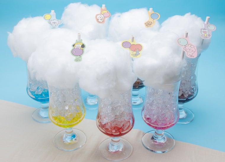 バルーンソーダ（全7種）税込各990円（C）BT21