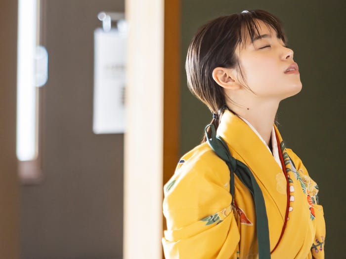 當真あみ「ちはやふる−めぐり−」最終話(C)日本テレビ