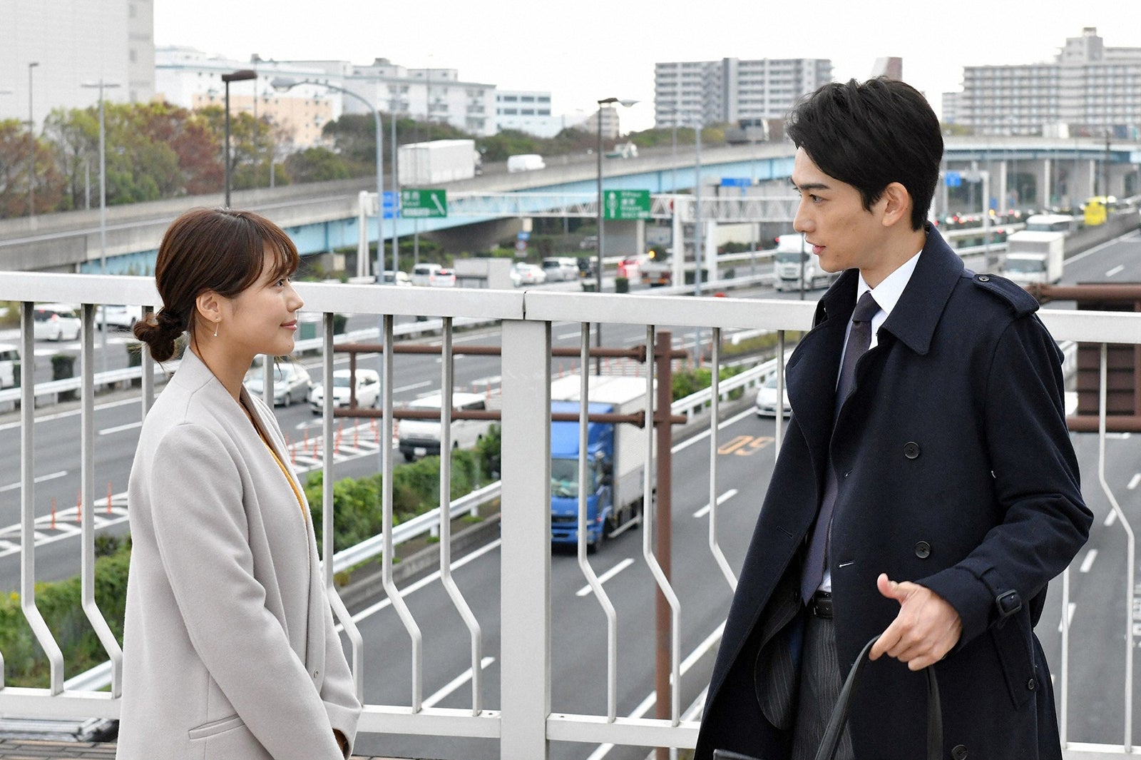 有村架純、町田啓太／「中学聖日記」最終話より（C）TBS