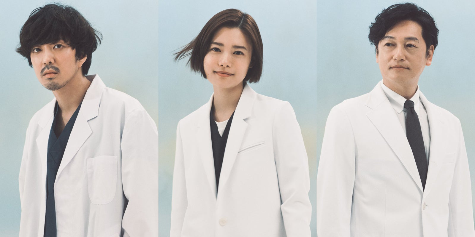 若葉竜也、杉咲花、井浦新（C）カンテレ