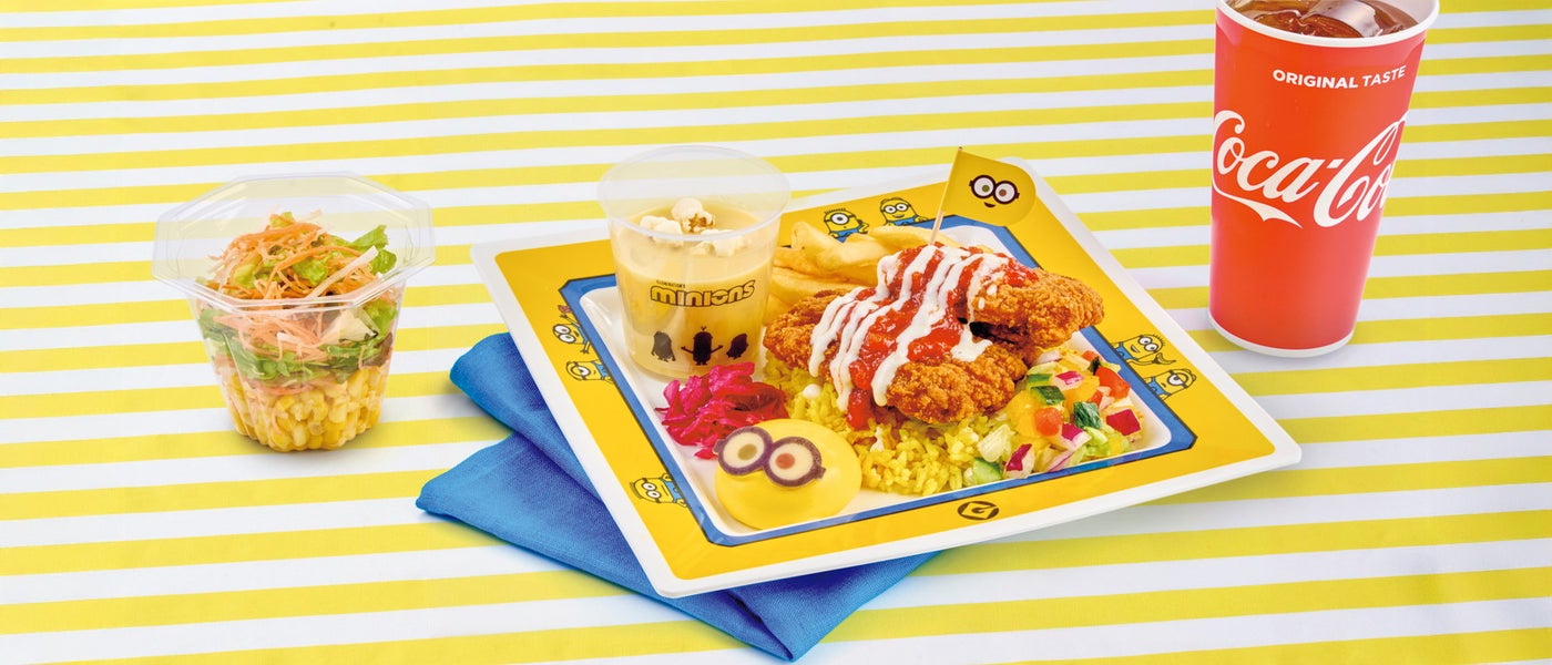ボブのチキン・オーバーライスプレート¥2,600／画像提供：ユニバーサル・スタジオ・ジャパン