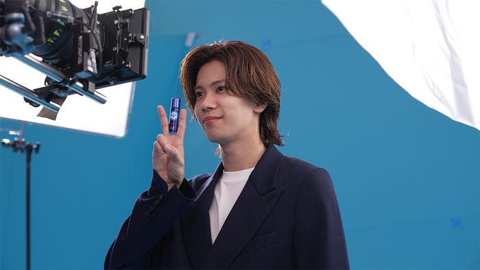神宮寺勇太/新TVCM「効果の部屋速攻ステロイド」篇メイキング(提供写真)