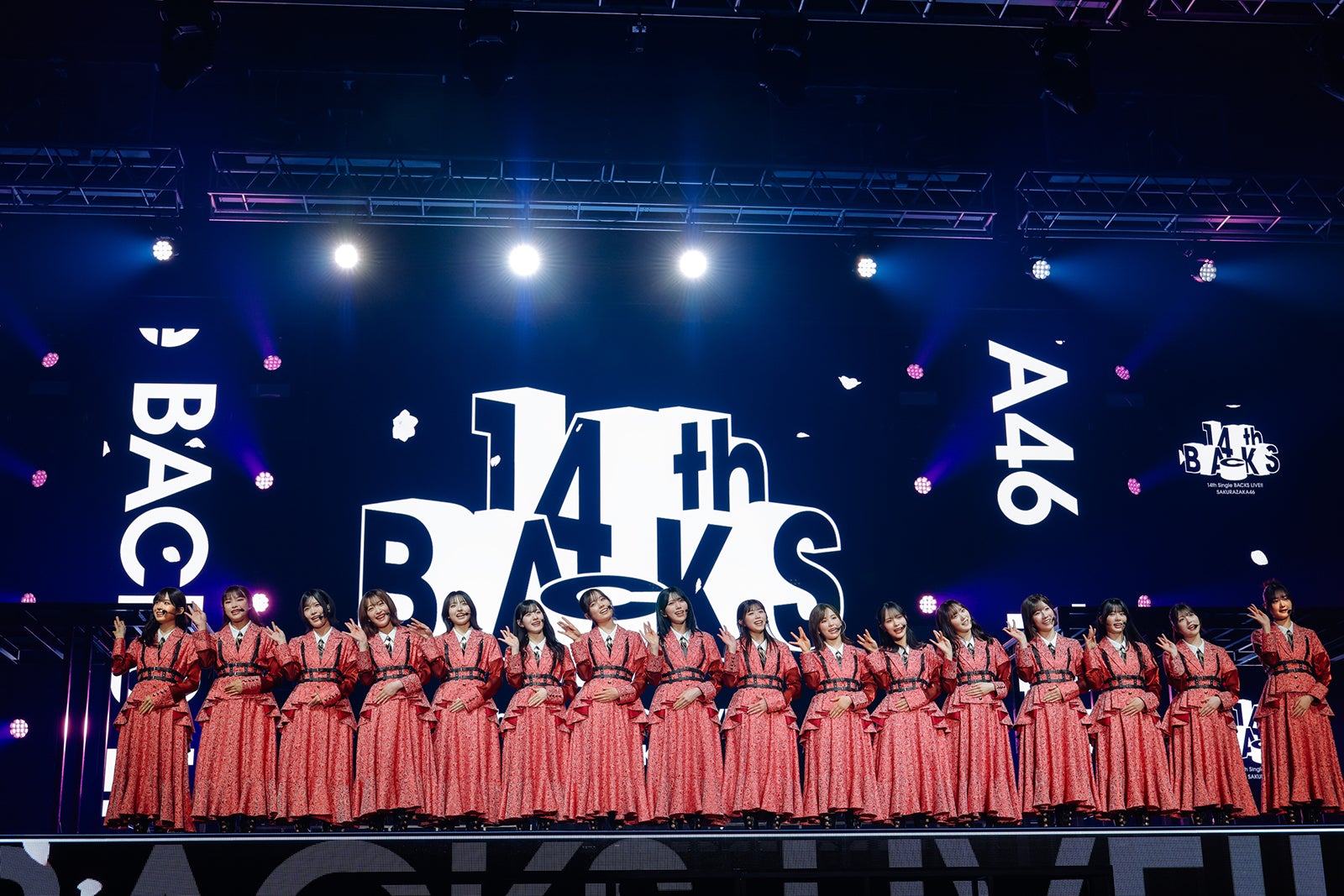櫻坂46「14th Single BACKS LIVE！！」（C）Seed ＆ FlowerLLC