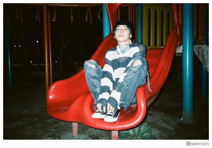 TXTヨンジュン、渋谷・原宿降臨 “アンニュイ”ショットに「歩く芸術」「天才的エモさ」の声