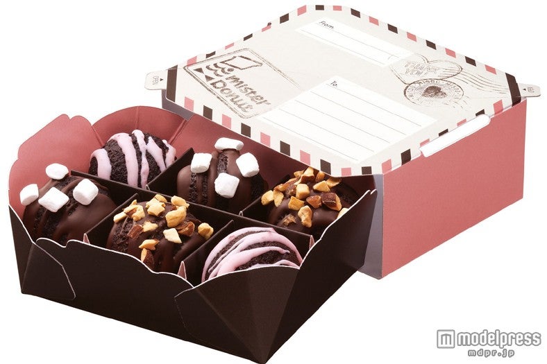 ミスド、華やかバレンタインドーナツ発表