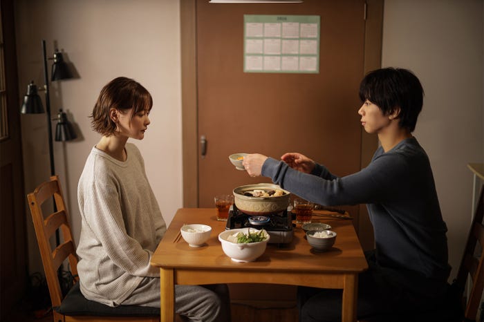 玉城ティナ、北山宏光「君が獣になる前に」第7話より(C)「君が獣になる前に」製作委員会