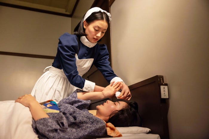 上坂樹里、村上穂乃佳「風、薫る」第51話(C)NHK