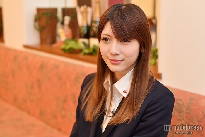 「関東女子高校生ミスコン2014」グランプリ“ゆーみん”こと山本結巳(やまもとゆみ)さん/収録現場にて撮影