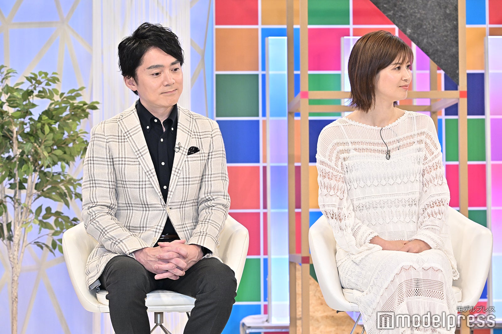 高瀬耕造アナ、鈴江奈々アナ（C）モデルプレス